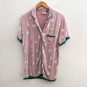 MORIAH ELIZABETH Me Girls Doodle Short Sleeves Pajama Set Size Medium